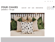 Tablet Screenshot of 4-chairs.com